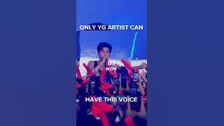 ONLY YG ARTIST CAN HAVE THIS VOICE #kpop #short #ygentertainment #ygfamily #bigbang #blackpink