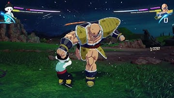 DRAGON BALL: Sparking! ZERO - Chiaotzu VS Raditz & Nappa & Vegeta (Z - Scouter)