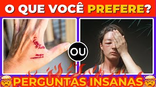 😨 O QUE VOCÊ PREFERE? FAÇA AS ESCOLHAS MAIS DIFÍCEIS DO MUNDO🤯 | Jogo Das Escolhas #quiz