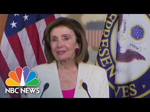 Pelosi: Build Back Better Act Was Passed 'For The People'.