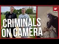 Criminals caught on camera
