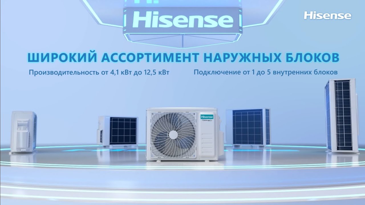 Мульти сплит-системы серии Hisense FREE Match DC Inverter | мульти ...