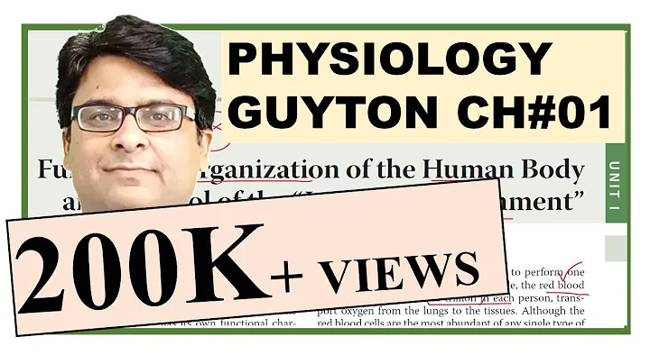 Physiology Guyton Ch#1 | Organization of Human Bod...