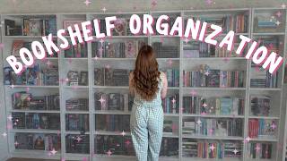 bookshelf reorganization📚💕