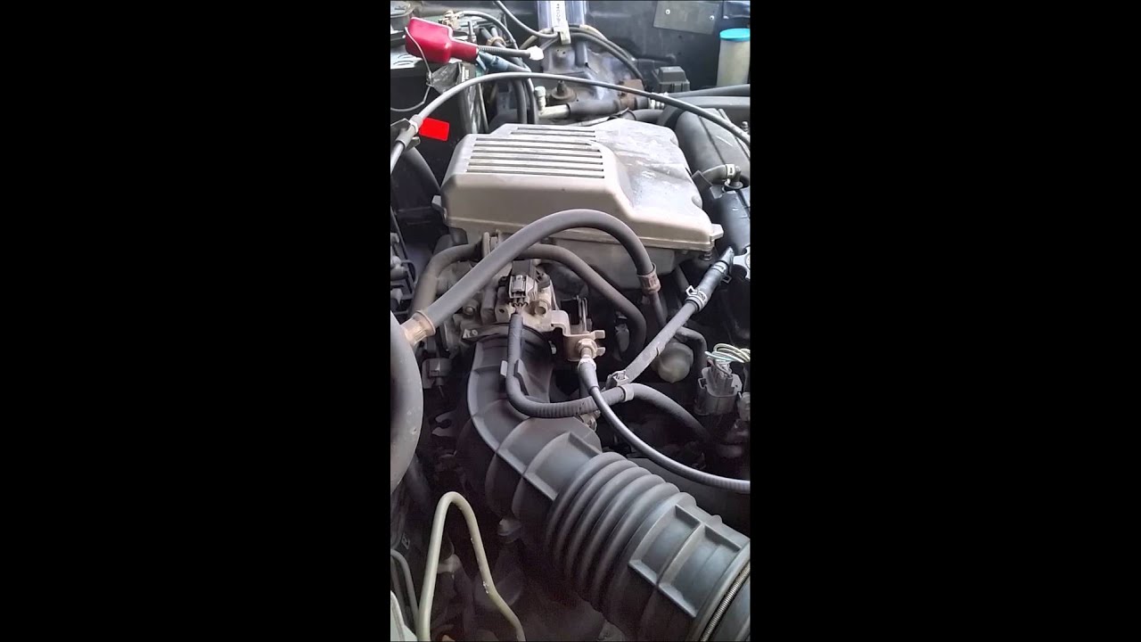 01 Honda CRV rough cold start up problem.. - YouTube