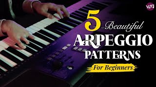 5 Beautiful Arpeggio Patterns you must learn 🎹 | For beginners | In Nepali