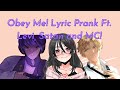 Obey Me! | Are you a Psychopath? | (Lyric Prank) Ft. Levi, Satan and MC!