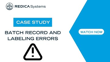 GMP Case Study: Master Batch Record and Labeling Errors