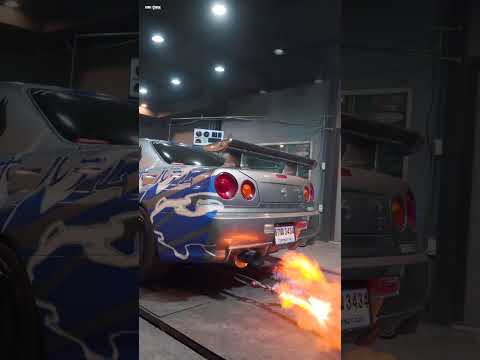 R34 RebirthzTV ขึ้นไดโน่ ไฟเป็นลูก @Streetmetalbkk