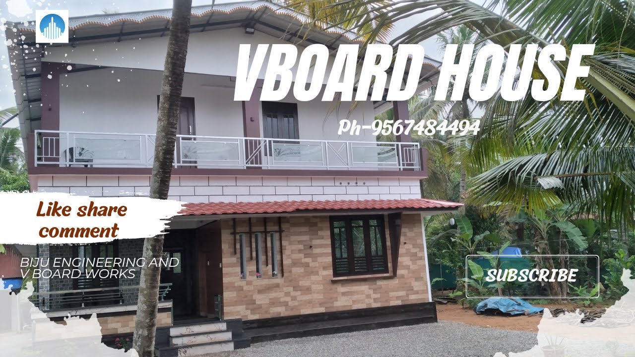 V Board house, Biju engineering and v board works,PH 9567484494