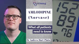 How to Take AMLODIPINE (Norvasc) | High Blood Pressure Medication | Side Effects