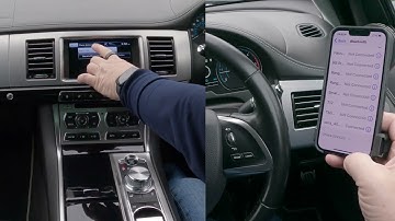 How to Pair A Mobile to the Bluetooth Audio System In A 2012 Jaguar XF