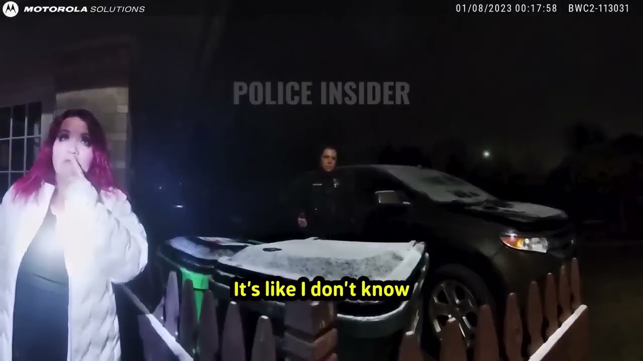Domestic Abuser Unaware He Was Being Filmed