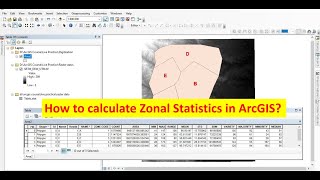 How do you calculate zonal statistics in ArcGIS? screenshot 4