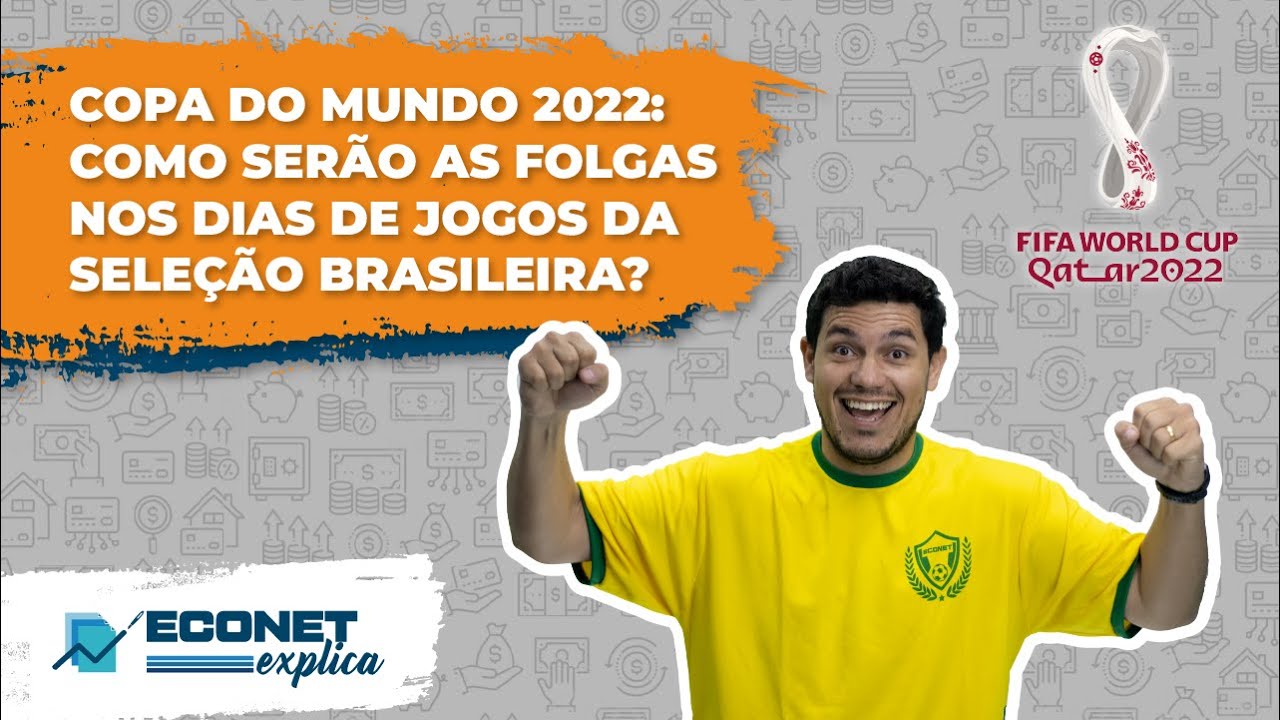 Copa do Mundo 2022: folga nos dias de jogos do Brasil é obrigatória?