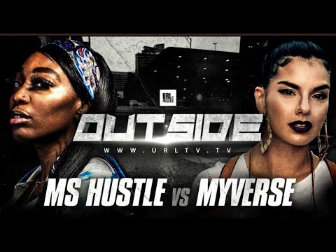 MS HUSTLE VS MY VERSE: URL OUTSIDE CARD!!! LETS TALK - YouTube