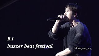 [fancam] 240413 비아이(B.I) - 버저비트 페스티벌