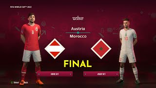 FIFA 23 - Austria vs Morocco | FIFA World Cup Final Full Match 2022 | PS5™