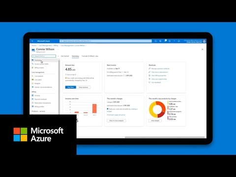 New Microsoft Azure billing experience