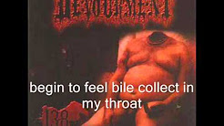 Devourment - Choking On Bile (karaoke - Subtitles), Devourment - Choking On Bile, Devourment - Choking on Bile (Lyrics Video), Devourment - Choking on Bile, Mix – Devourment - Choking On Bile (karaoke - Subtitles), Choking on bile - Grunts and Screams