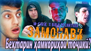 M-FAVIK x BIG x DESANTURA ЗАМОНАВИ | tajik drill reaction | ری اکشن بهترین دریل تاجیکستان