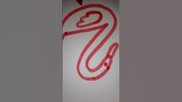 Duck drawing from number 2 #drawing #numberdrawing #shorts