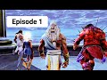 God Of War 3, Episode 1, gods Vs titans fight