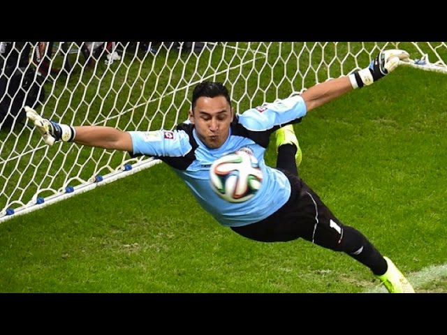 守護神のワールドカップ 今大会no 1キーパー ナバス 神セーブまとめ ブラジルw杯14 Keylor Navas Costa Rica Real Madrid Youtube