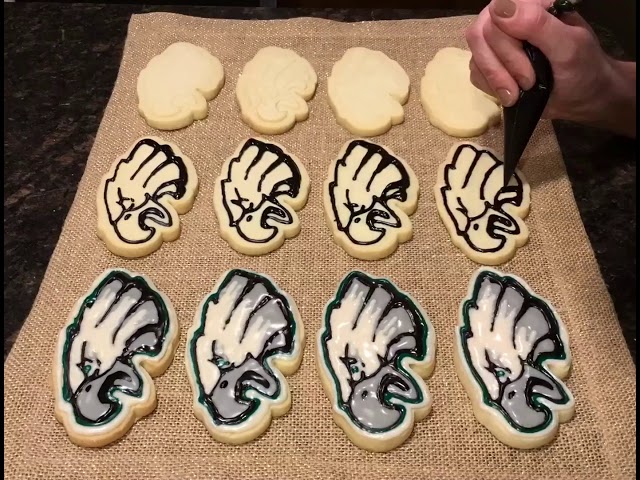 philadelphia eagles cookies