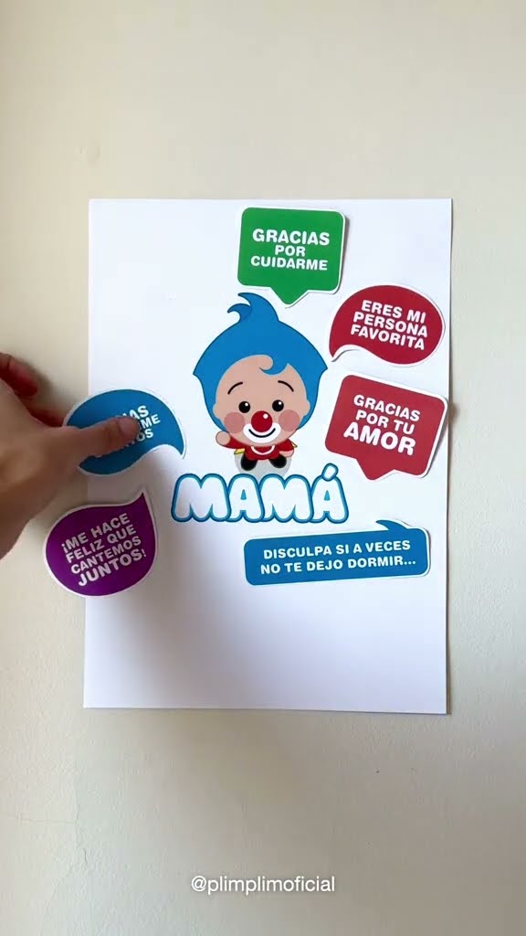 ¡MAMÁ, TE AMO! ❤️ #Shorts #PlimPlim #Mamás #Hijos
