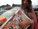 Carl Alm, Grateful Dead Poster Wizard at Camp Bisc...