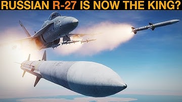 R-27(New Missile Flight Model) vs AIM-120 vs SD-10 - May 2021 | DCS WORLD