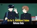 Go for It, Nakamura! Anime Release Dates, Schedule and Episodes