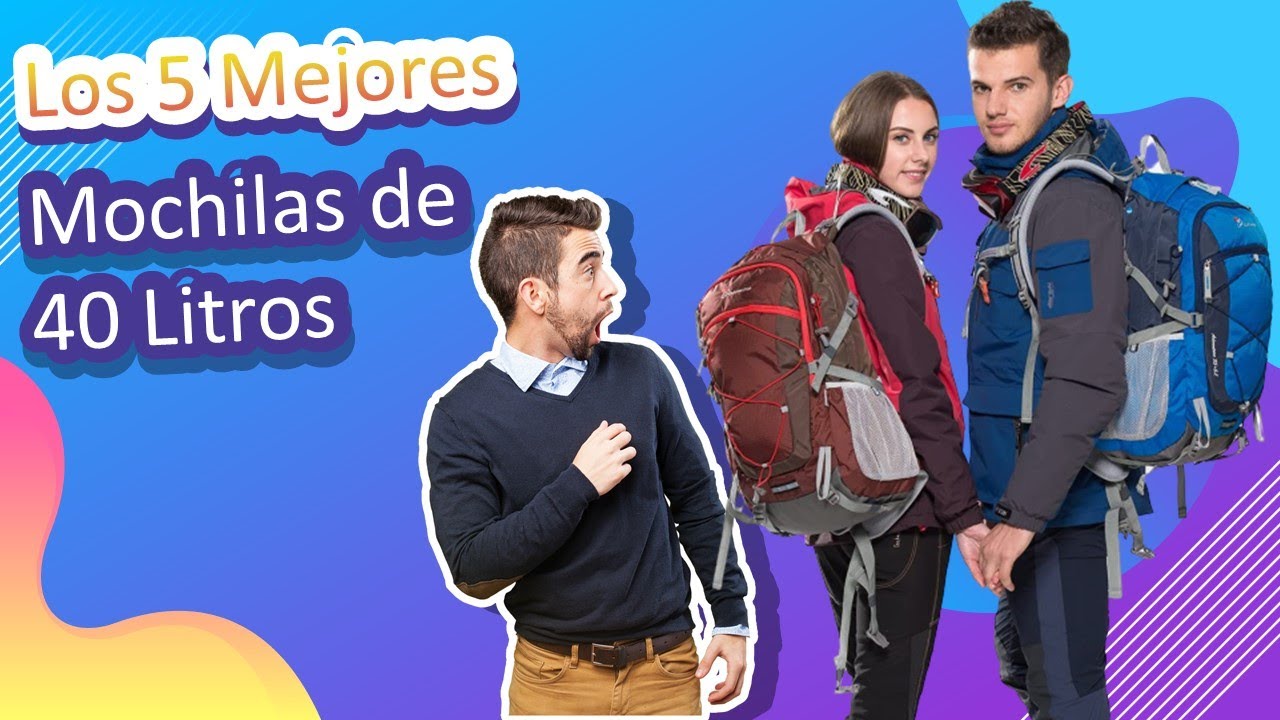 Los 5 Mochilas de Litros - YouTube