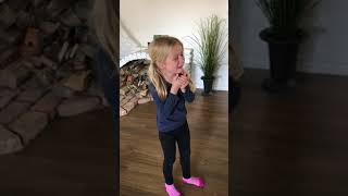 Adorable girl cry’s tears of joy when getting a new pet