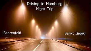 Driving in Hamburg *[Bahrenfeld ➡️ Sankt Georg]**[4K]*