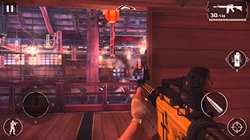 Modern Combat 5 : Blackout Campaign : Chapter 2: Awakening:  Evasion - Rinnoji Temple Gameplay 3