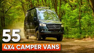 55 Offroad 4x4 Camper Van for Your Wildest Adventures