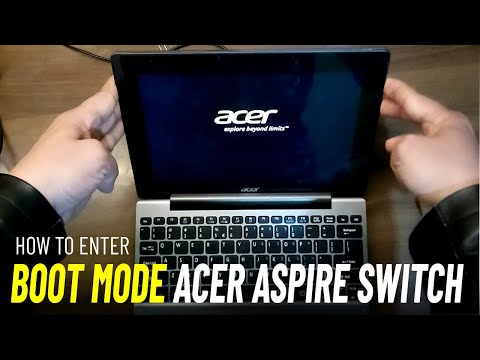 Boot Mode ACER Aspire Switch 10 | How To Enter boot mode acer aspire switch