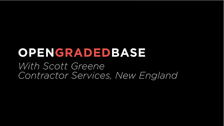 U-Tips: Open Graded Base