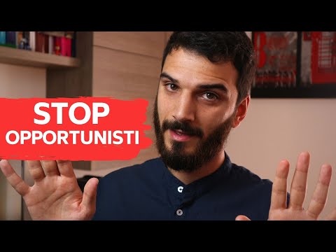 Video: Una persona può essere opportunista?