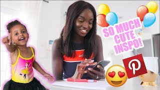 BIRTHDAY PARTY PLANNING!