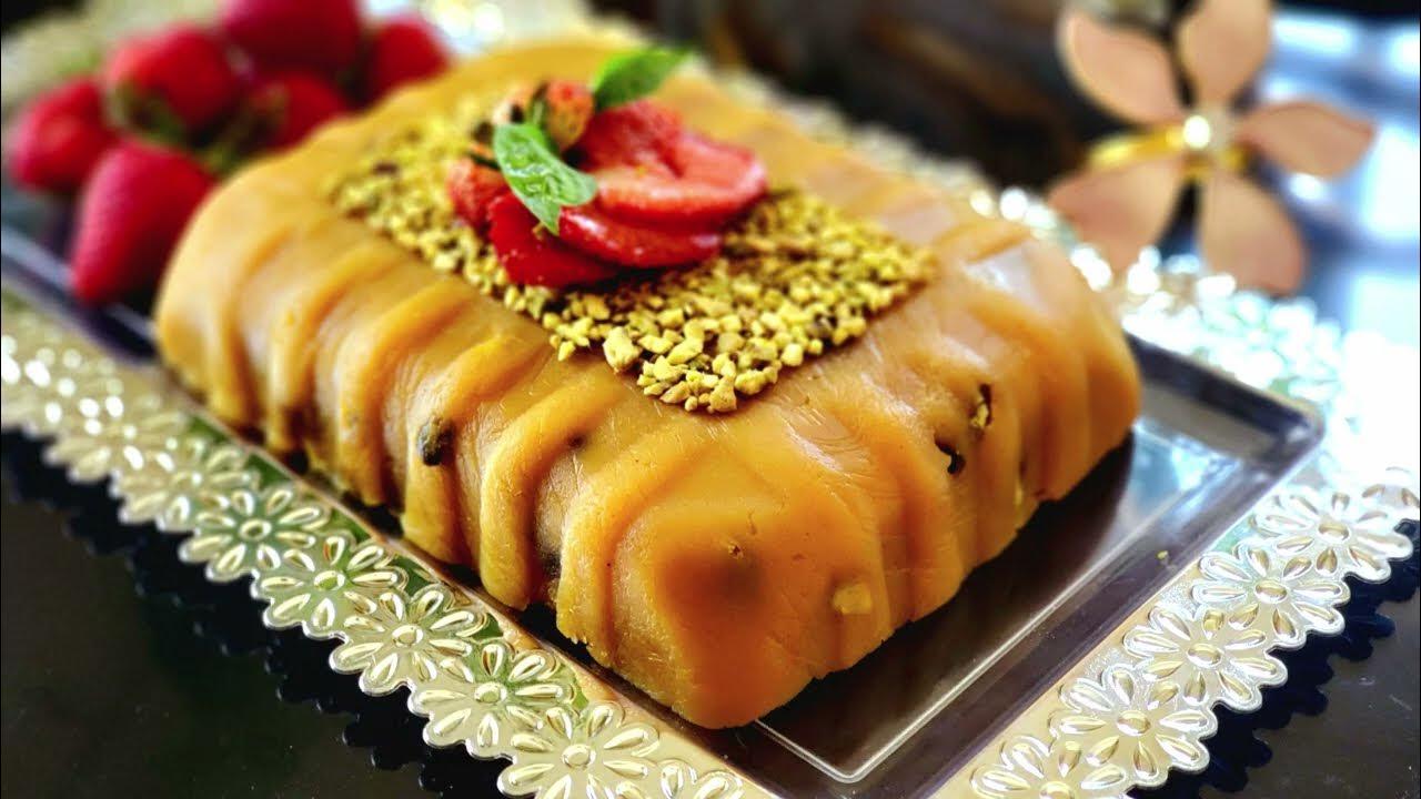 How to make Halva Persian Halva recipe / Halwa with Saffron and