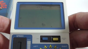 18163 CASIO LCD Game Motorboat Race CG-120