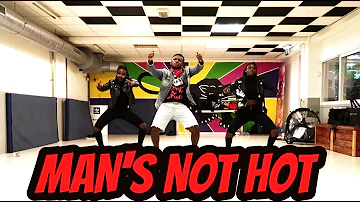 MAN'S NOT HOT || Petit Afro Choreo || Dj IFvckChris || Big Shaq ||Michael Dapaah