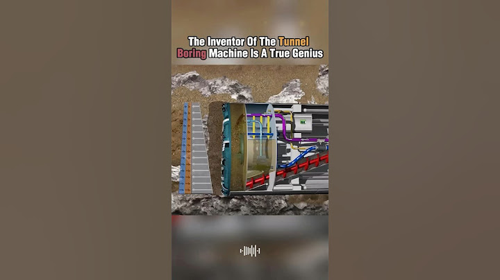 The inventor of the tunnel boring machine is a true genius #machine #boring #tunnel