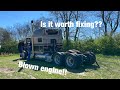We got started on the Peterbilt build!!! FOUND SO MAY ISSUES....