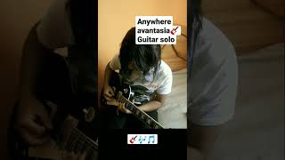 anywhere #avantasia  #guitarcovers #shortsguitar