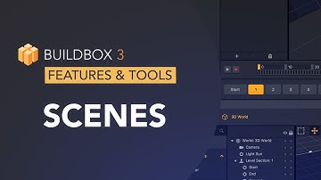 Buildbox 3 Features and Tools: Scenes