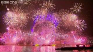 London Fireworks on New Year's Day 2011 - New Year Live - BBC One thumbnail